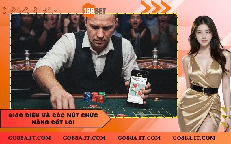 Giao diện và các nút chức năng cốt lõi