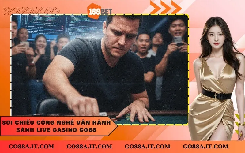 Soi chiếu công nghệ vận hành sảnh Live Casino Go88